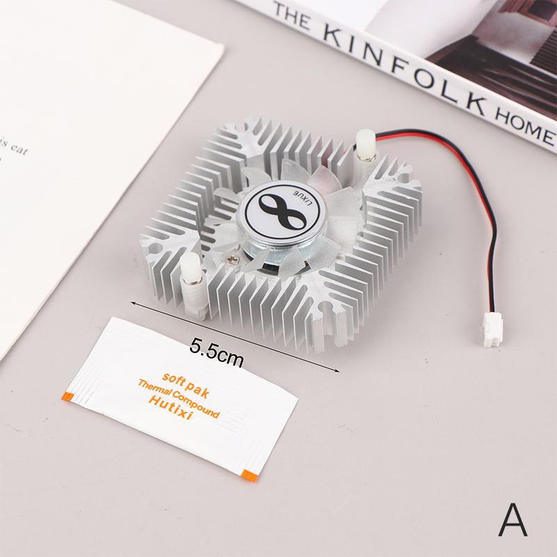 1Pc 55Mm 12V Pc Computer Laptop Cpu Vga Video Card Cooler Graphics Card Fan