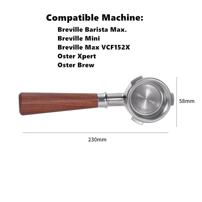 58mm 3-Ears Bottomless Portafilter - Compatible