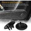 2PCS Armrest Cap Cover, Seat Cover Cap, Black Left or Right Rear Bucket Seats Arm Rest Handle Trim Bolts Compatible with Chevy Tahoe Escalade,