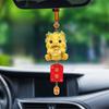 Phoenix Rearview Mirror Accessory Card for Car Interior Resin Decoration Item Creative and Cute Resin Car Pendant