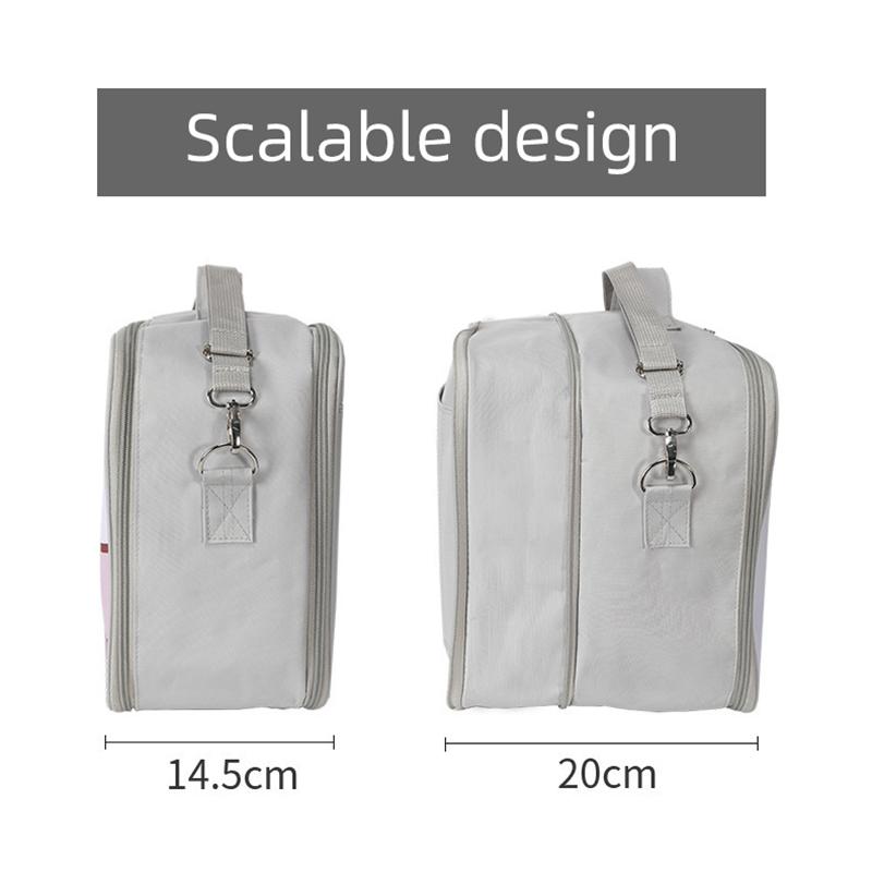 Cartoon Travel Bag Large-capacity Cosmetic Clothing Storage Bag Cute Cartoon Printing Wear-resistant Portable Outdoor Travel Bag
