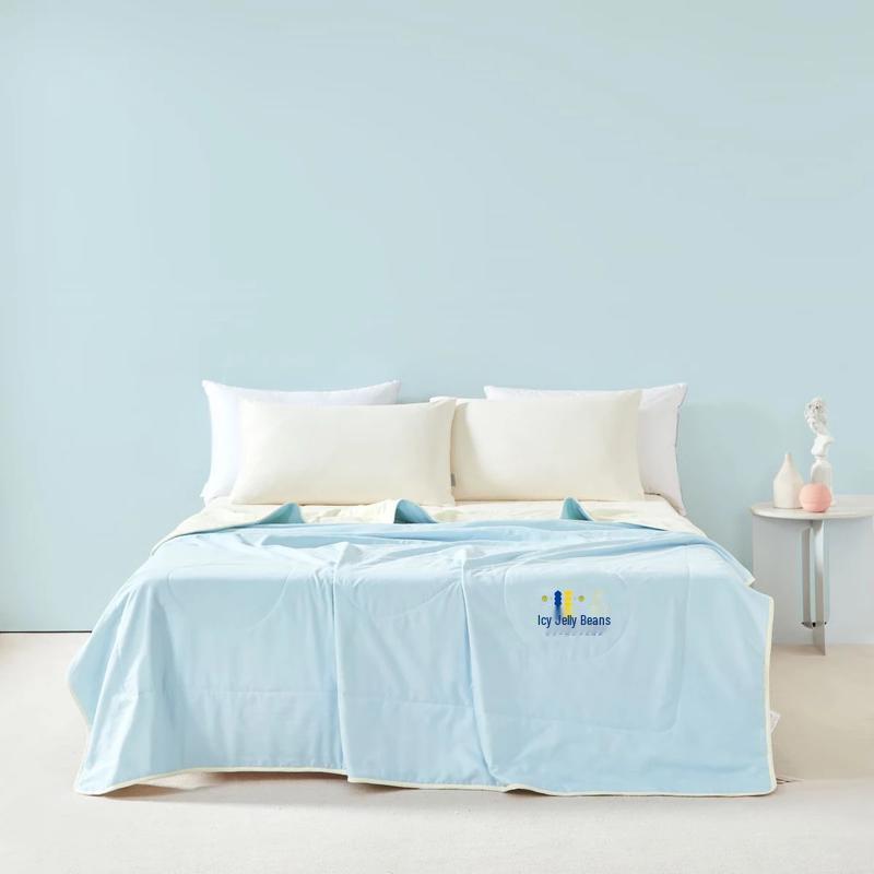 VEKEN Soft Soybean Fiber Summer Quilt