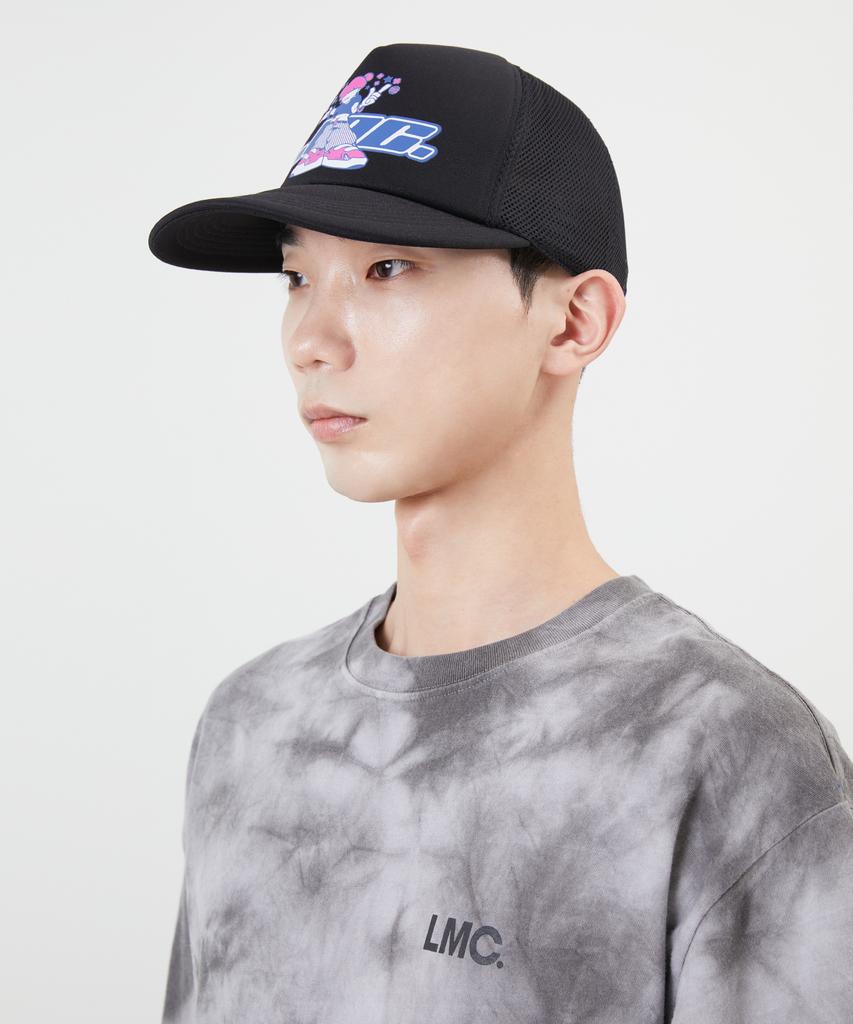LMC Lost City Girl Mesh Cap Black