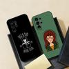 D-Daria Phone Case For Samsung S26 S25 S24 FE S23 S22 S21 Plus S20 Ultra Note20Ultra Black Soft Shell