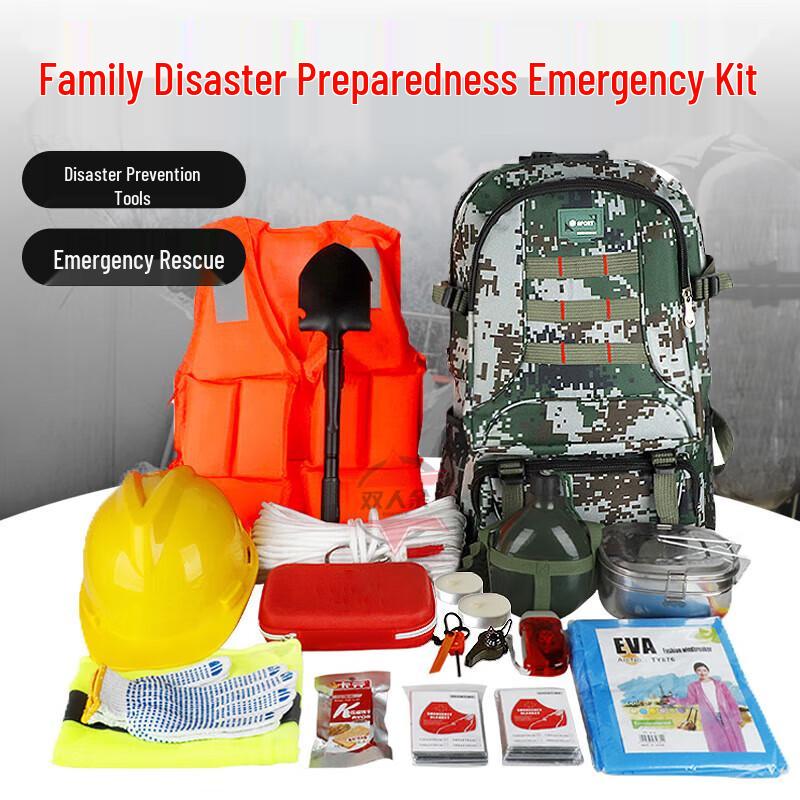 Family Deluxe Earthquake Emergency Kit