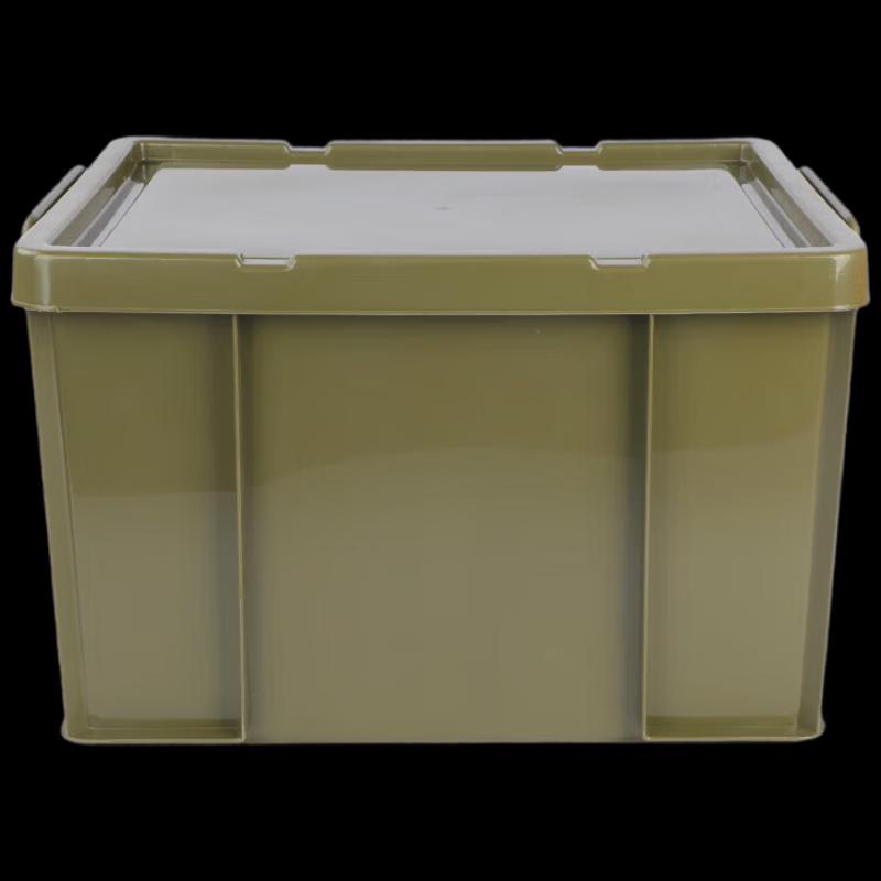 Heavy-Duty Industrial Plastic Storage Box with Lid