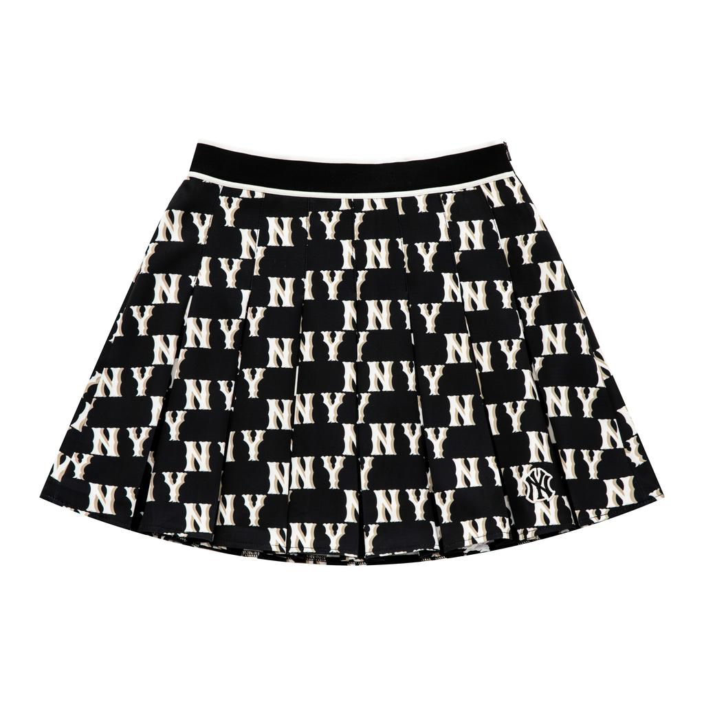 New MLB New York Yankees Casual Short Skirts Women's Black 3FSKM0133-50BKS