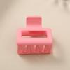 8.5CM x 10.5CM Rectangular Matte PS Hair Clip - Simple Shark Hair Accessory