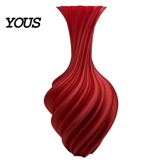 Vaso Decorazione da Tavolo Stampato 3D a Spirale, Fioriera Minimalista Moderna per Fiori Secchi da Arredo Casa, Scaffale Artistico Nordico, Idee Regalo Creative