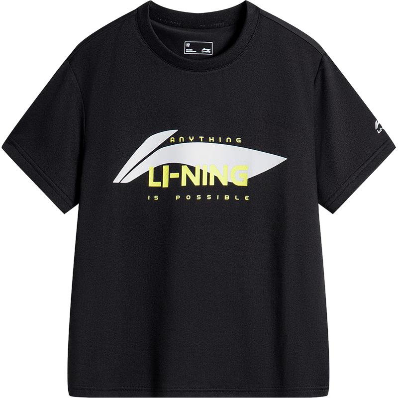 

Li-Ning Kids Moisture-Wicking Quick-Dry Short Sleeve T-Shirt 130
