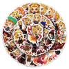 Rengoku Kyoujurou Flame Hashira Demon Slayer Stickers: Cartoon Milk Tea Cup Notebook Set (55 Sheets)