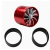 Tek Taraflı Araba Hava Girişi Turbo Benzin Yakıt Tasarruf Sağlayan Fan Turbo Süperşarj Türbin Motoru Turboşarj Güç Modifiye Aksesuar