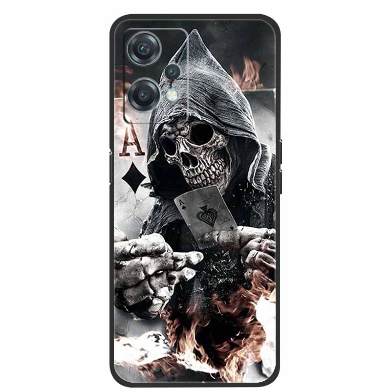 

For OnePlus Nord CE 2 Lite 5G Cases Black Silicone Luxury Bumper TPU Case Cover Capa For OnePlus Nord CE 2 5G Shockproof Cases Nord CE 2