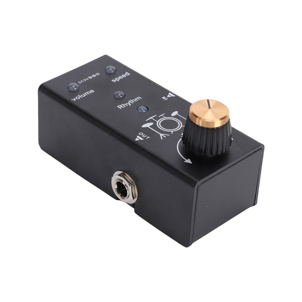 Guitar Effect Pedal with 55 Rhythm Patterns Speed and Volume Control for Electric Guitar Bass