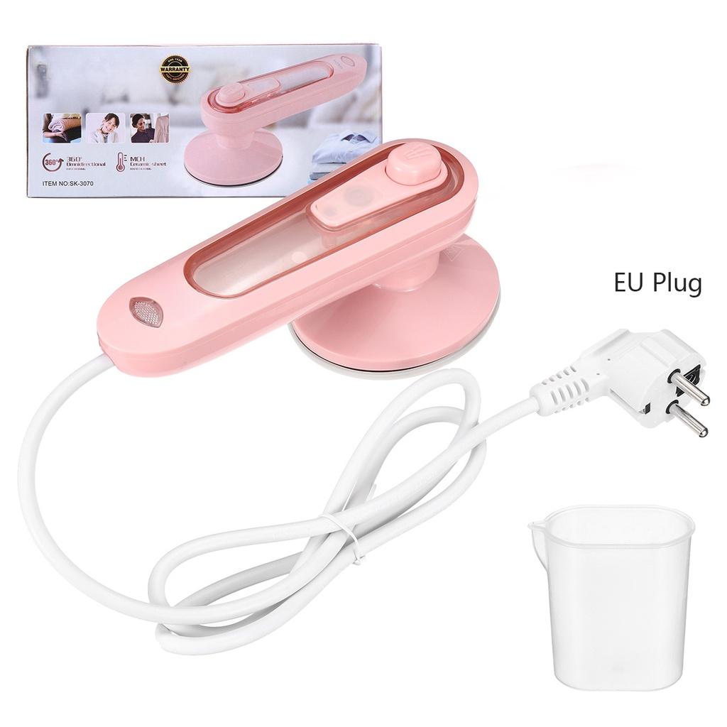 Mini Household Handheld hanging Iron Portable Iron Electric Garment Steamer Manual Ironing Machine Home Travel Fast Heat 30W 7.9"" * 3""
