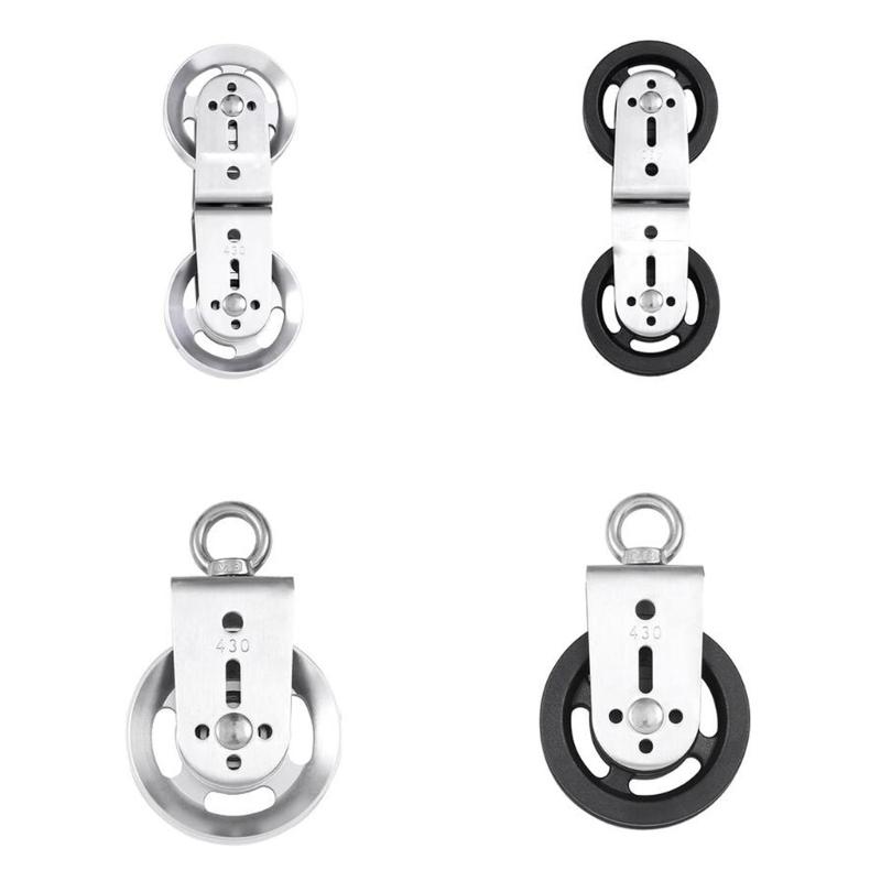 Quick Install Workout Pulley Heavy Duty Gym Pulley Strength Training Quiet Bearing Wheel Home Gyms Equipment Accessories