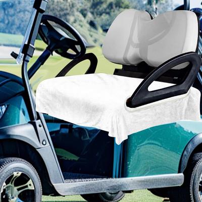 Golf Cart Seat Cover Club Car Towel Cushion for Most 2 Person Seats Reusable Portable