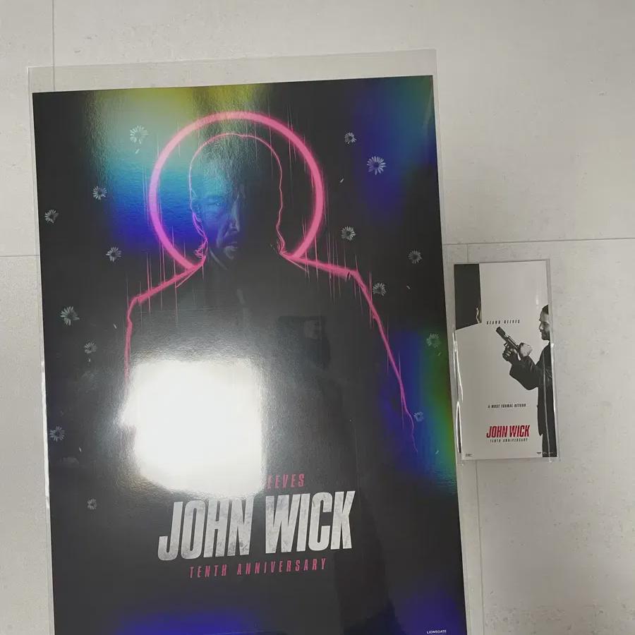 

John Wick Special Hall Poster+ Movie Ticket