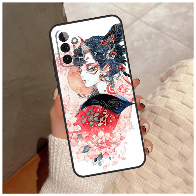 

Japanese Style Anime Fox For Samsung Galaxy A13 A33 A53 A34 A54 A14 A15 A16 A26 A36 A56 A12 A32 A52 A06 A35 A55 Case Samsung A34 5G