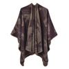 Women's Plus Size Imitation Cashmere Double-Sided Jacquard Shawl