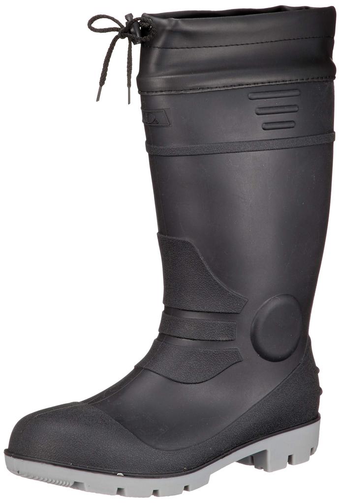 Safety Shoes SEBS Safety Boots Made of New Light and Steel Toe cm [Gday Japan] Boots/Work Material, Soft, Cap, Black, 24.5