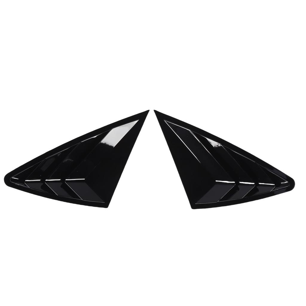 Pair of Rear Side Window Louver Air Vent Left Right Rear Window Shutter Cover Trim Replacement for GLC Coupe C254