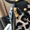 Women Handbags Messenger Bags Leopard Print Leather Shoulder  Flap Crossbody Bags