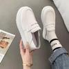Nurse shoes Women's soft-soled breathable thick-soled non-slip work is not tiring, little white shoes one pedal heightening medical special shoes