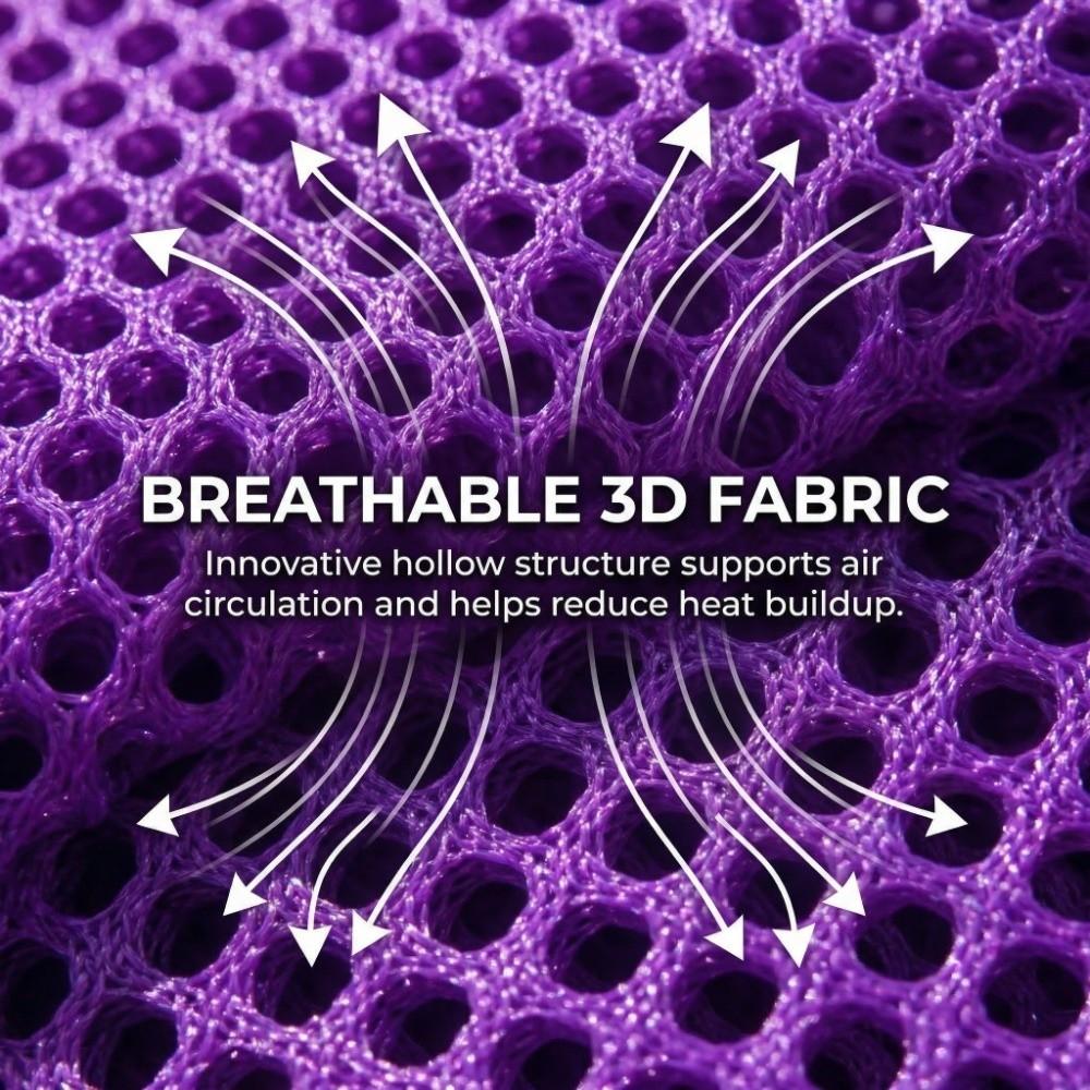 4PCS Black Bike Seat Cover Breathable Mesh Cycling Seat Cushion Cover Long-distance Riding Comfort