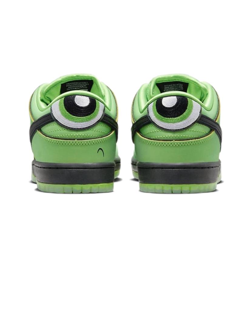 Nike SB Dunk Low Pro QS x The Powerpuff Girls Buttercup  FZ8319-300
