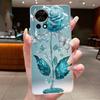 Nova12 Hülle Klar Luxus Mode Schmetterling Blume Weiches TPU Silikon Rückabdeckung Für Huawei Nova 12 Pro Transparente Handyhüllen