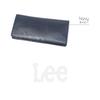 Lee Long Genuine Italian Leather with Coin Chocolate Men's Wallet, (Cowhide), Pocket, 520270,