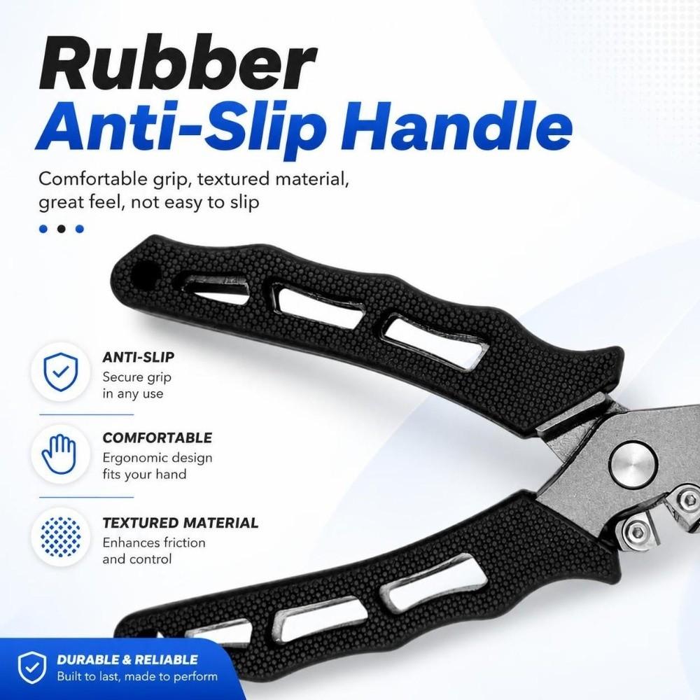Carbon Steel Fishing Pliers Multifunctional Fishing Pliers Set  Fishing Gear