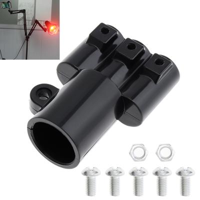 Lighting Accessories Kit Multifunctional 3 Head Connector for Adjustable Telescopic Lamp Rod