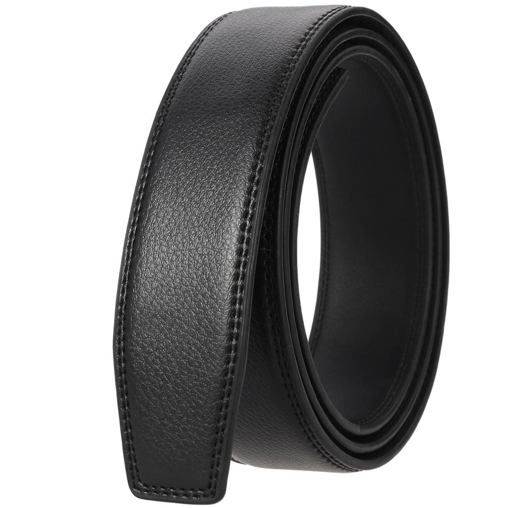 Mary Automatic men's belt strip 3.5cm wide automatic belt strip, simple commuter belt strip