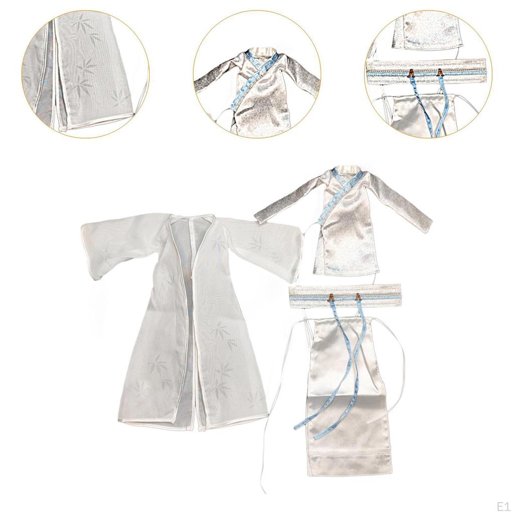 1/6 Scale Figure Doll Clothes,Costume Ancient Clothing Set,Cosplay 12" Outfit for 12inch