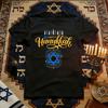 Happy Hanukkah TShirt Women Unisex Casual Cotton Graphic T Shirts Jewish Festival Shortsleev New Year Xmas Camisetas
