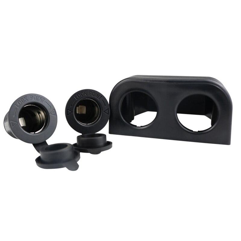 2 löcher Zelt Basis Auto Steckdose 12V 24V Wasserdichte USB Power Adapter Buchse Auto Zubehör für Boot RV