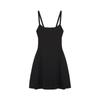 Women's French-Style Black Summer Temperament Waist-Controlled Suspender Skirt