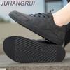 Scarpe da Uomo a Punta Larga per Camminare a Piedi Nudi Traspiranti per Escursionismo Atletica Scarpe Antiscivolo Casual Comode da Esterno Taglia Grande 48