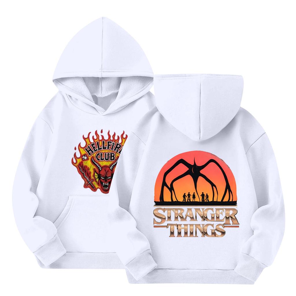 Kinder Kapuzenpullover mit Farbverlaufdruck Langarm Lockeres Sweatshirt Sweatshirt