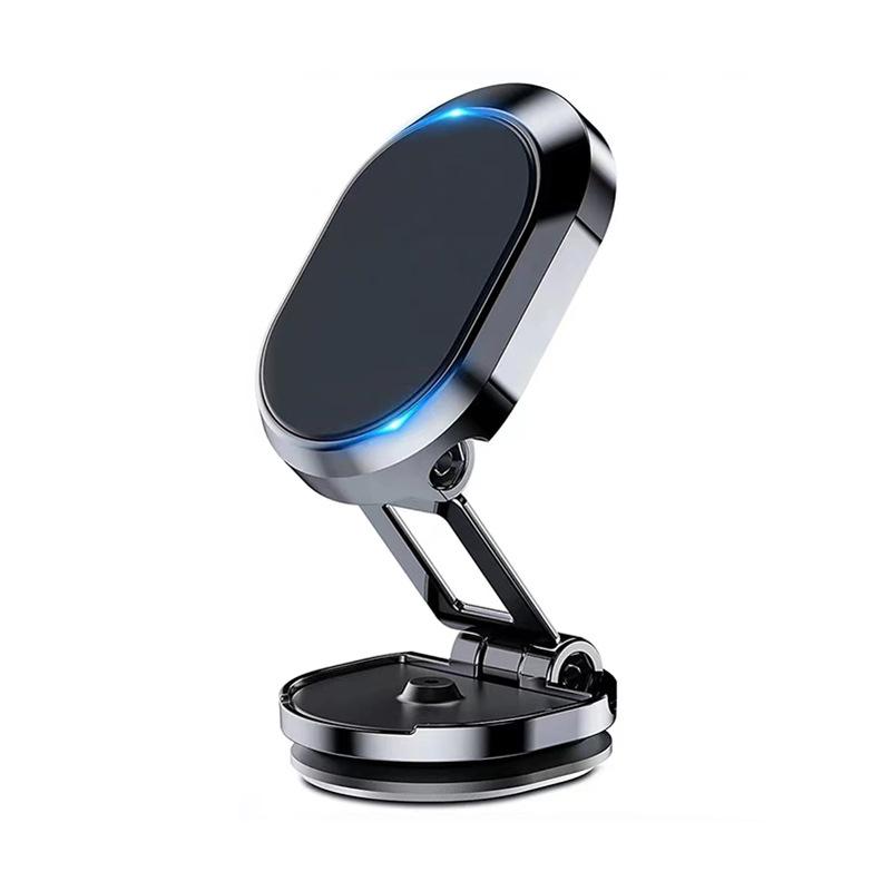 Universal Magnetic Car Phone Holder - Rotating, Folding Mount