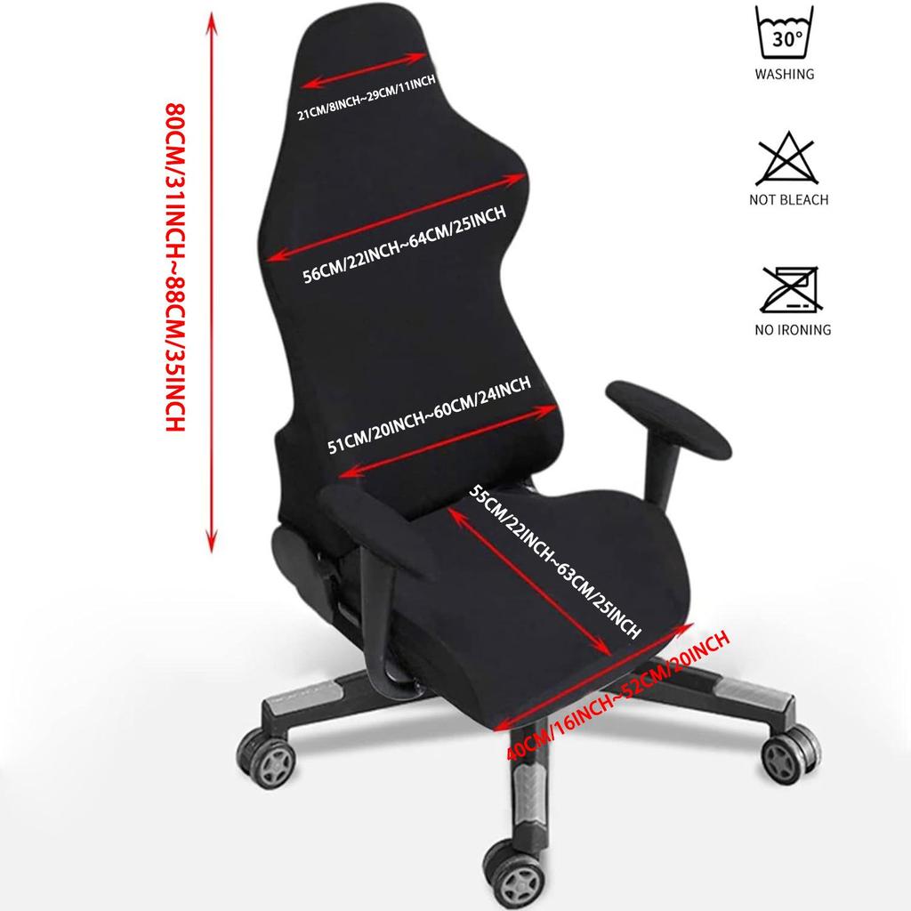 Universeller Elastischer E-Sport-Stuhlbezug - 2024 Punk-Stil für Drehstühle