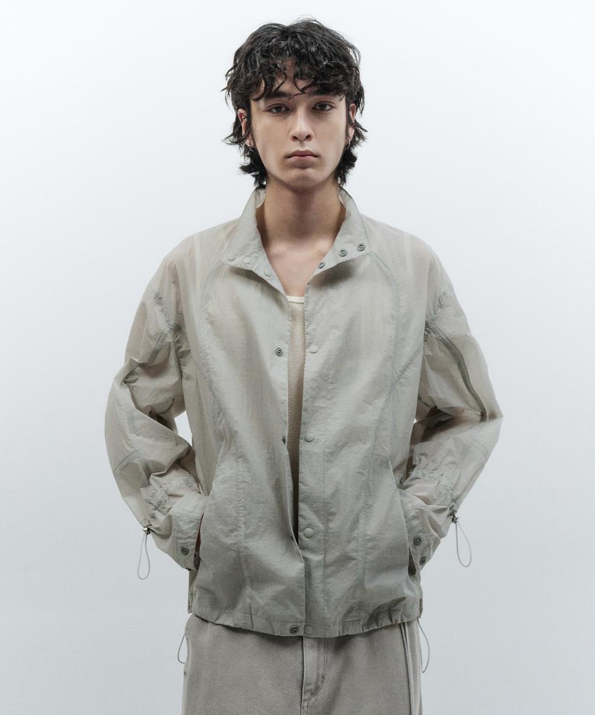 Insilence Fog Structure Jacket Grey