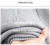 850g Men's Heavyweight Stand Collar Zipper Knit Sweater - Winter Warm Base Layer for Mid-Aged and Young Adults.