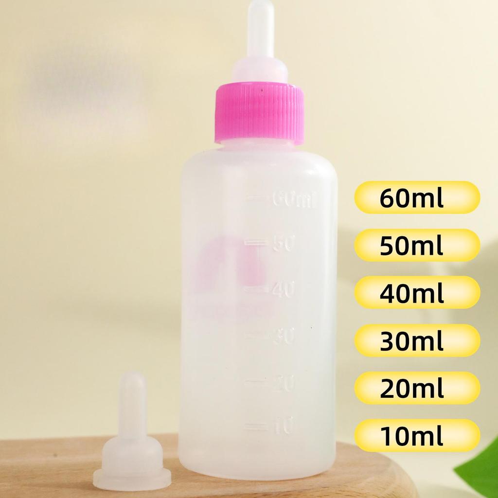 Miaoxinbao's New Small-sized Pet Milk Bottle, A Totoro Milk Bottle for Feeding Milk and Water, and A Puppy Milk Bottle