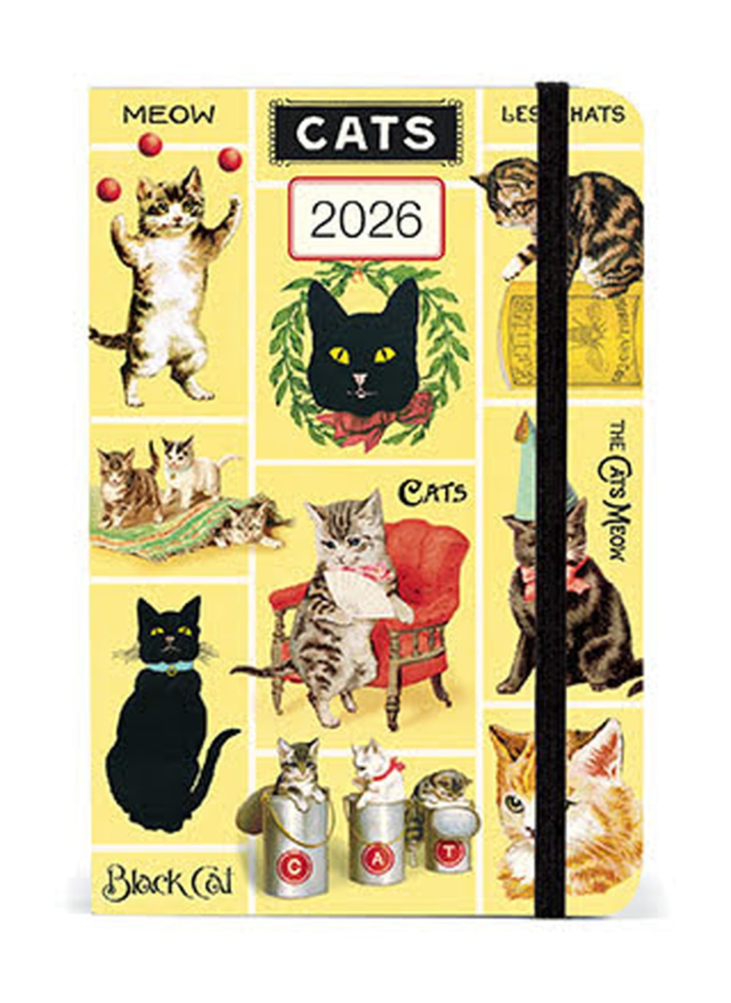 Cavallini 2026 Январь Еженедельник 475155 Планер, Старт, A6, Кошка,