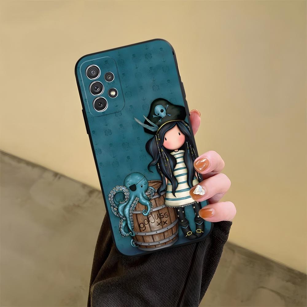Japan SantoroS GorjussS Phone Case for Samsung Galaxy S23 S24 S20 S21 S22 Ultra Fe Plus M54 A34 A54 A24 A52 A53 Coque
