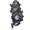 Geely Binrui 18-20 Front Headlight Rear and Bottom Plastic Shell, Black