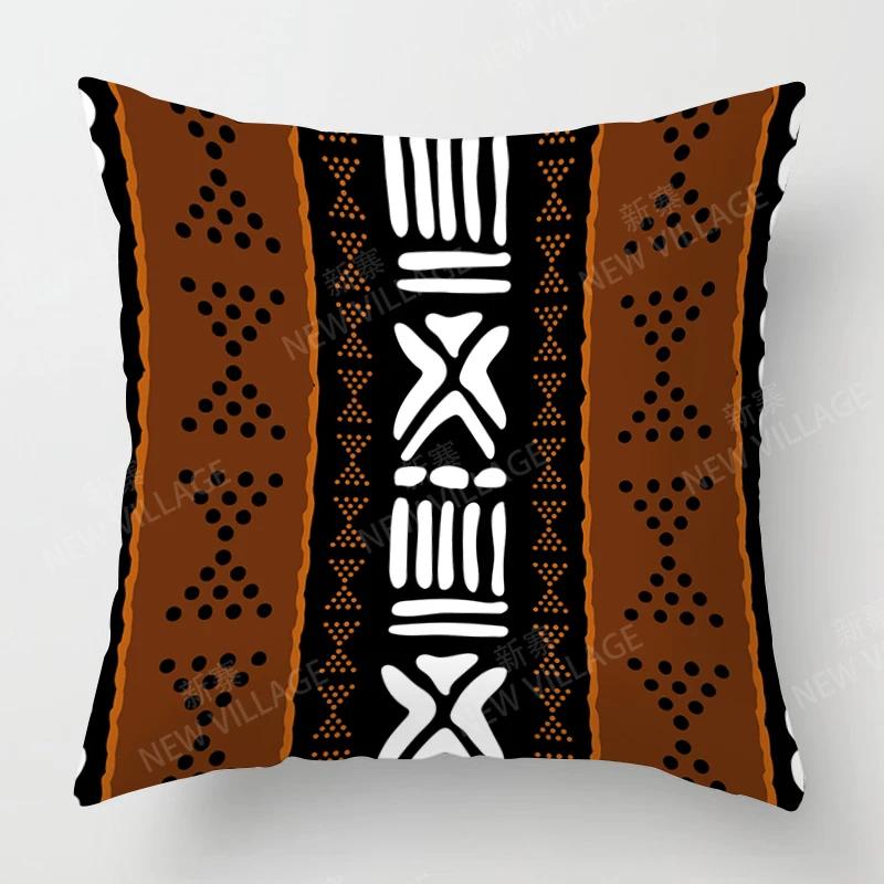 Nordic Fall Home Decor Throw Pillowcase Sofa Cushion Cover Modern 45x45cm 45*45 50x50 60x60cm 40x40 Boho Living Room Aesthetics